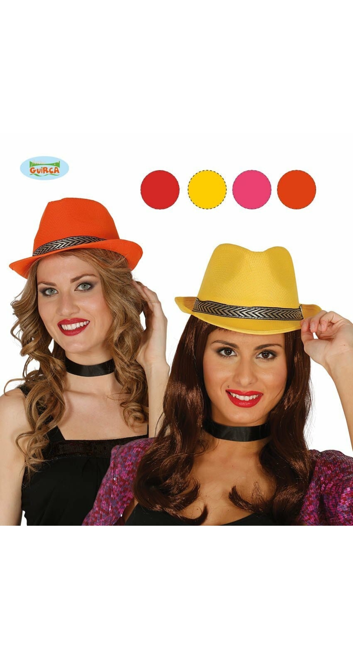 Gangster Hat Orange