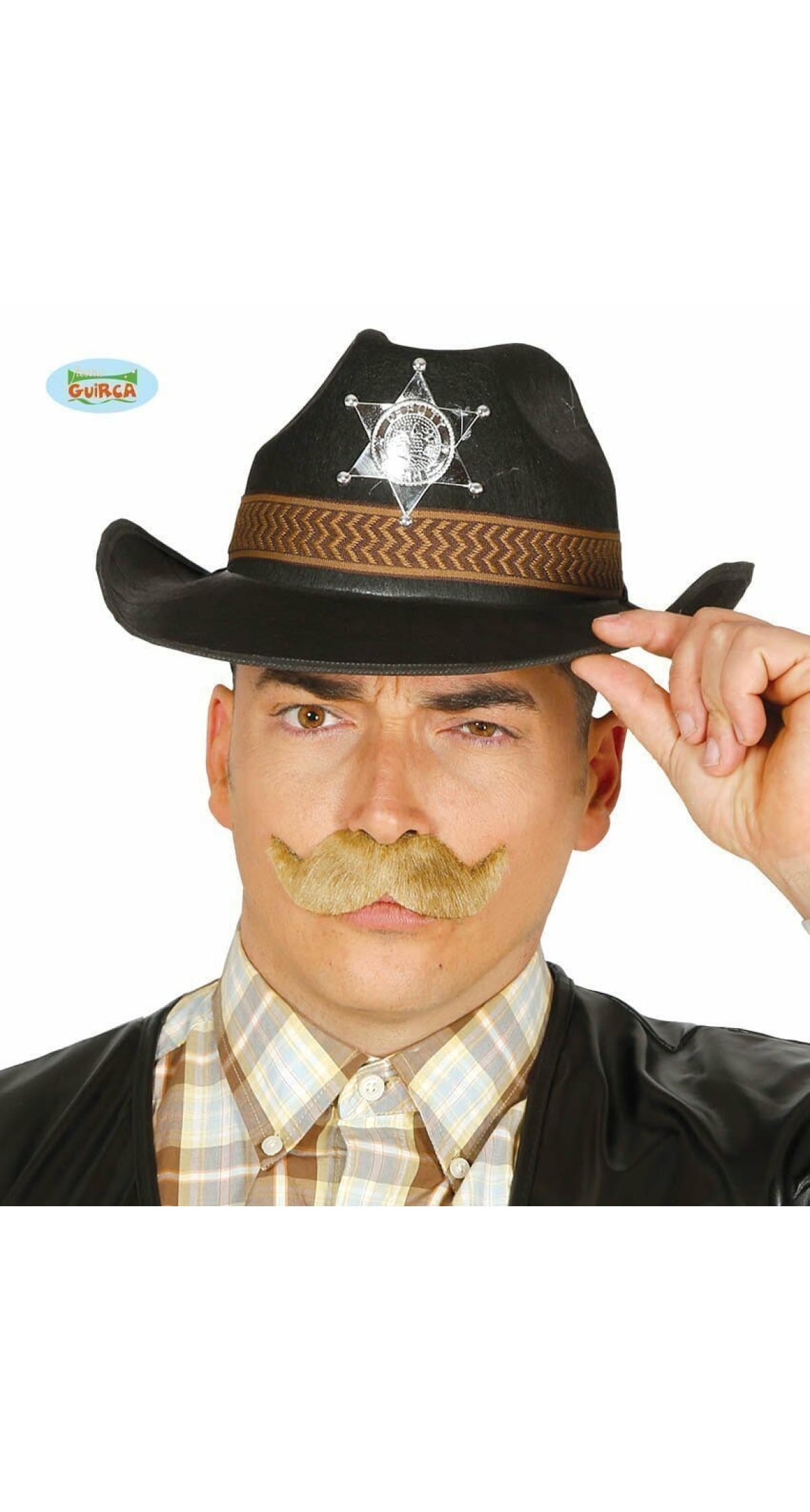 Black Felt Sheriff Hat