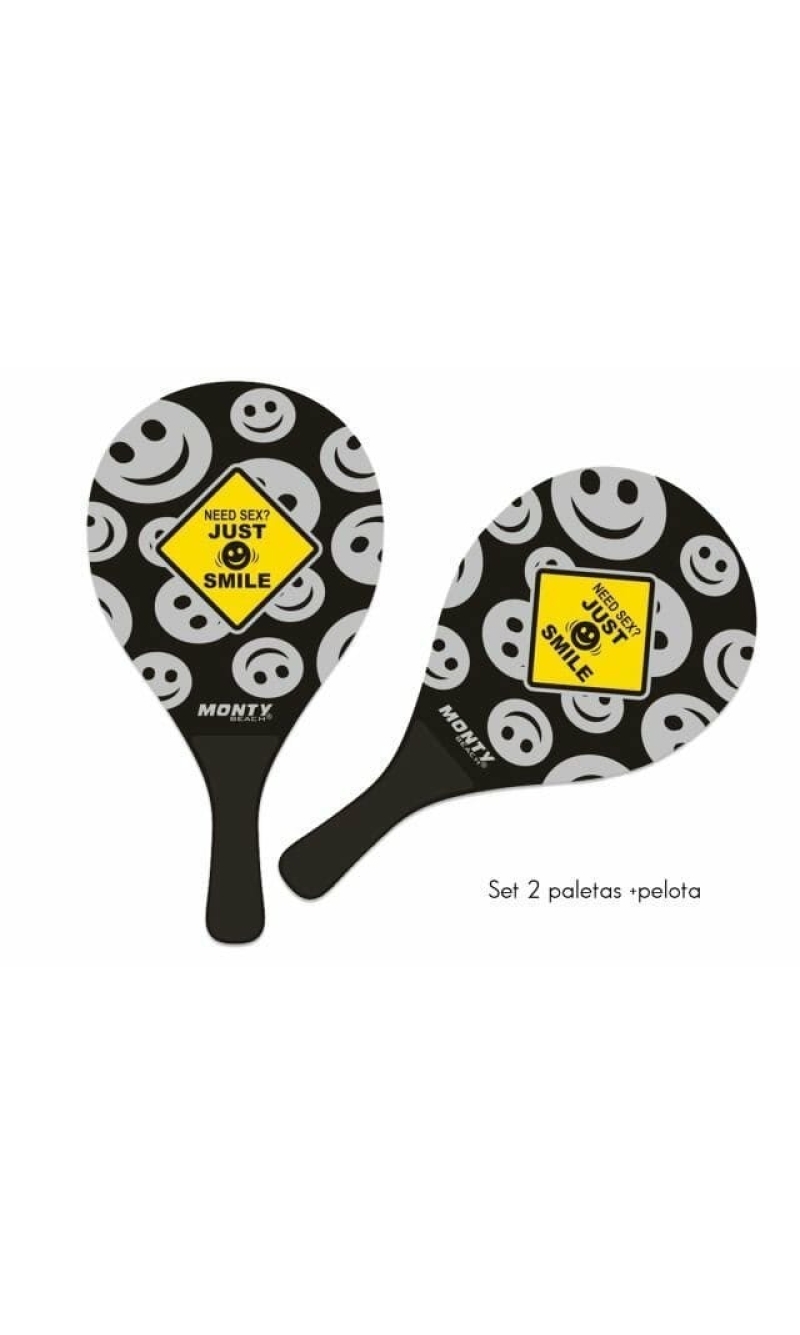 Ping Pong Ball & 2 Rackets Set (Need Sex?.. Just Smile)