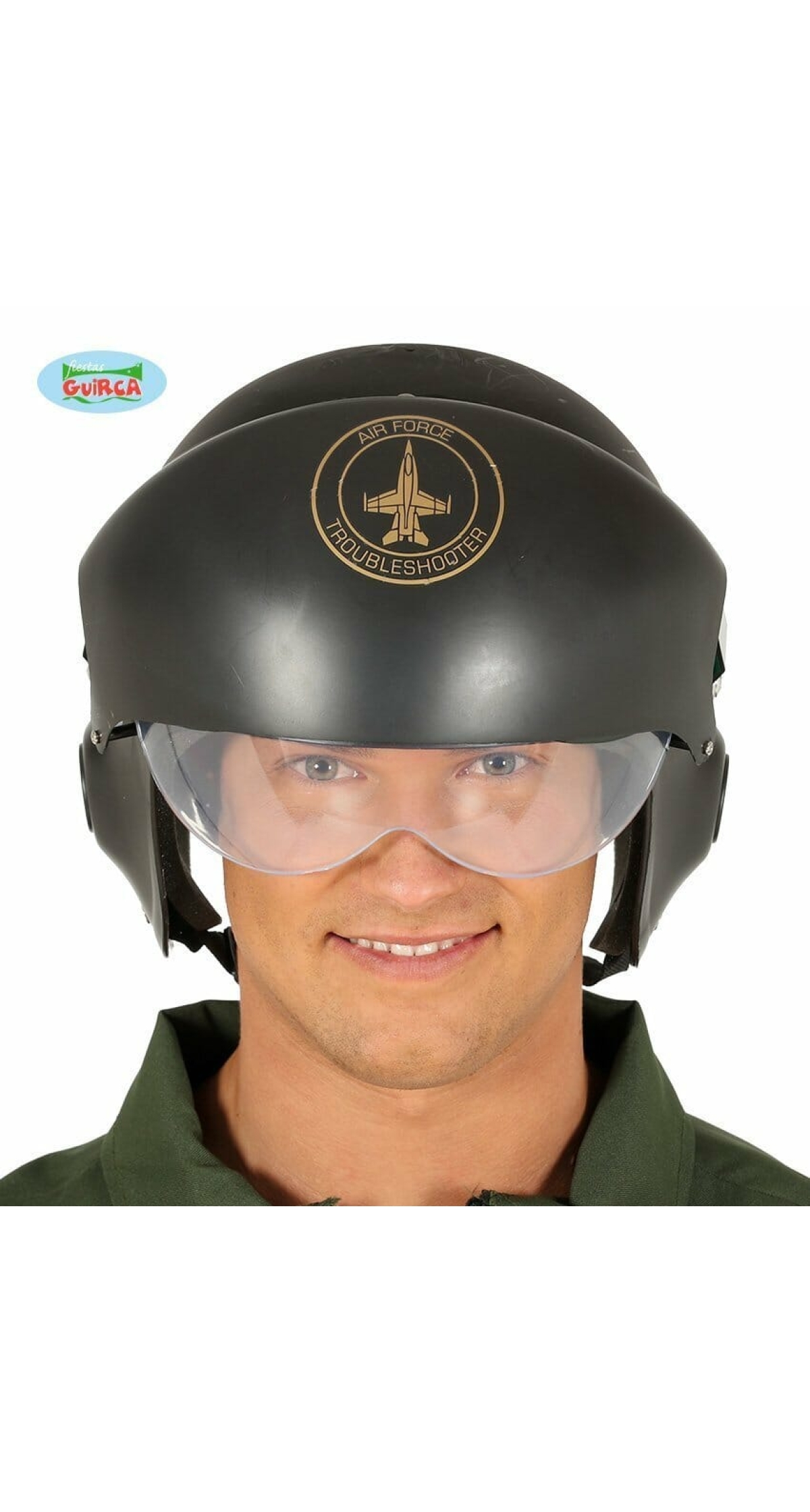 Fighter Pilot Helmet - Adult One Size