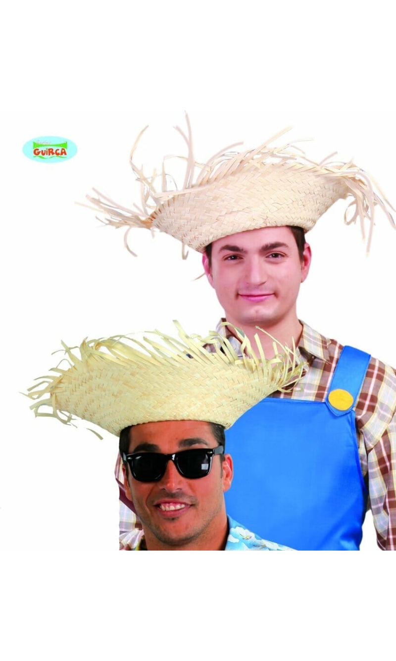 Straw Scarecrow Hat