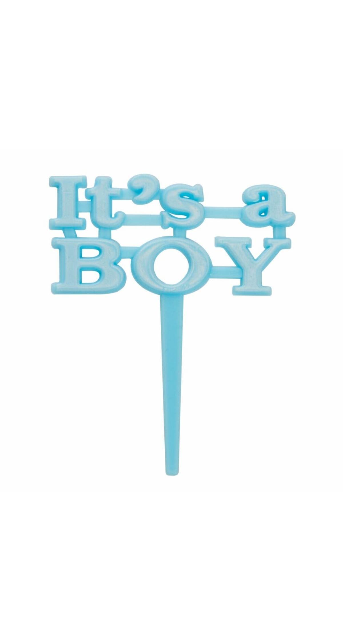 It's a Boy Blue Cake Picks - 8pk
