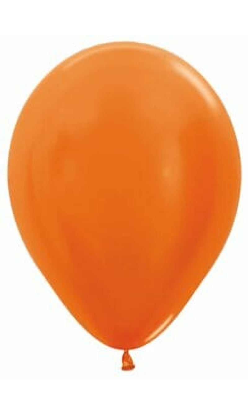 Metallic - Orange 12" Balloon