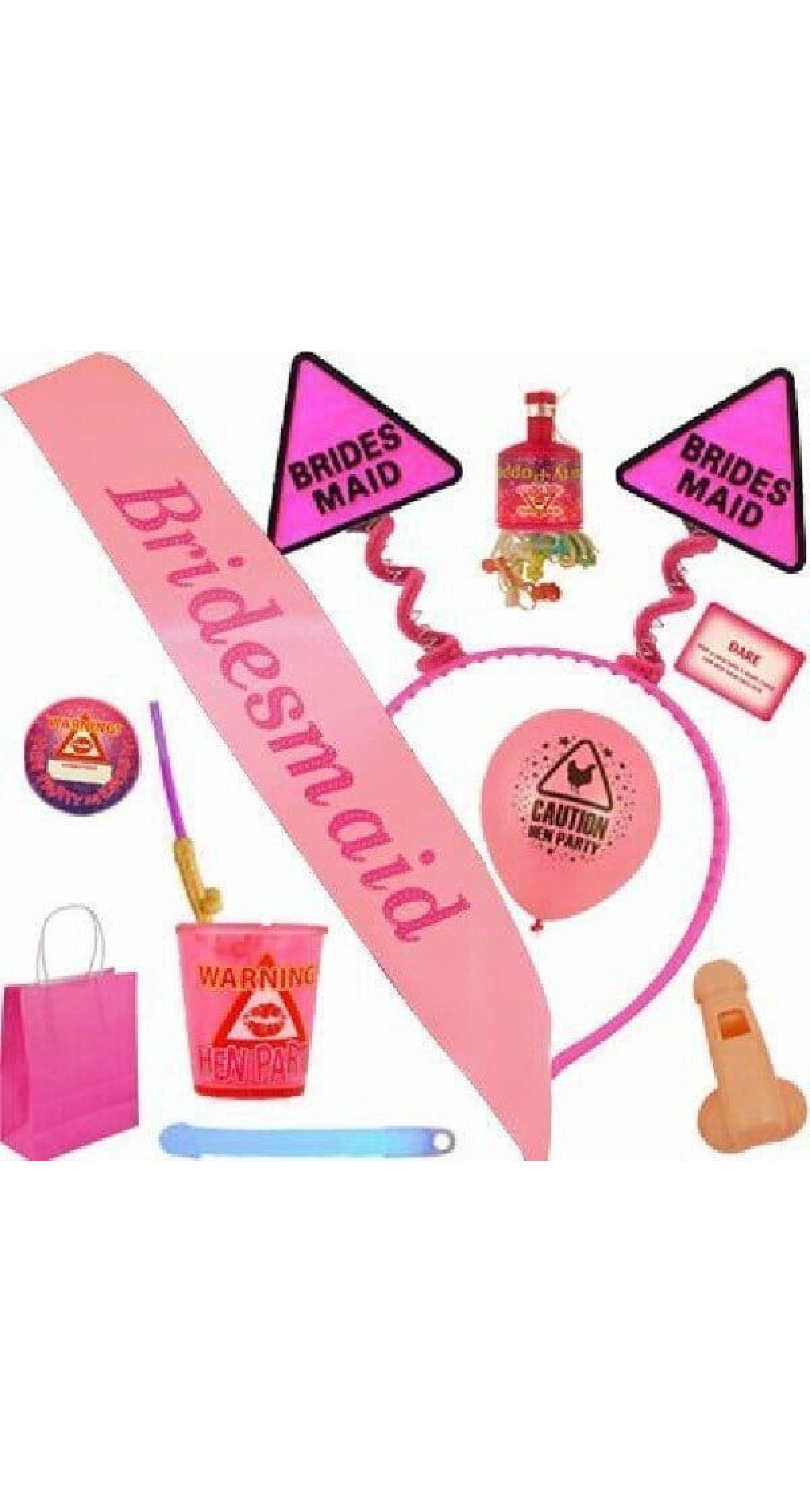 Hen Party Bridesmaid Set - 11pcs