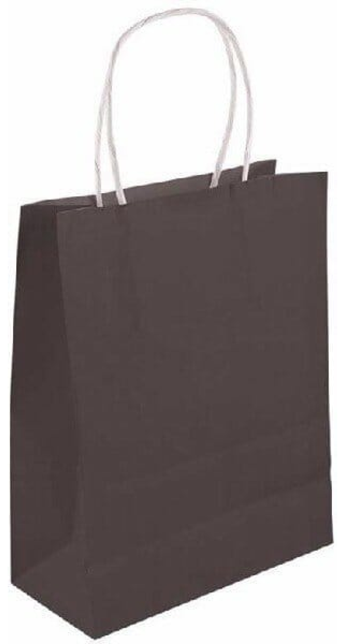 Party Paper Bag With Handles Black - 14x21x7cm