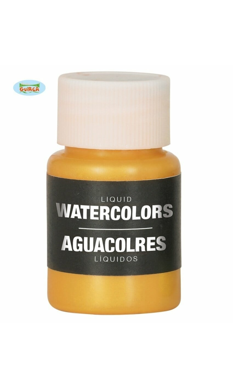Water Based Make Up Bottle Gold - 20ml