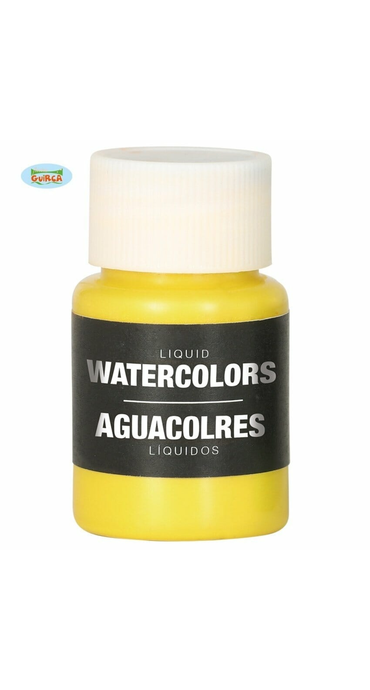 Water Based Make Up Bottle Yellow - 20ml