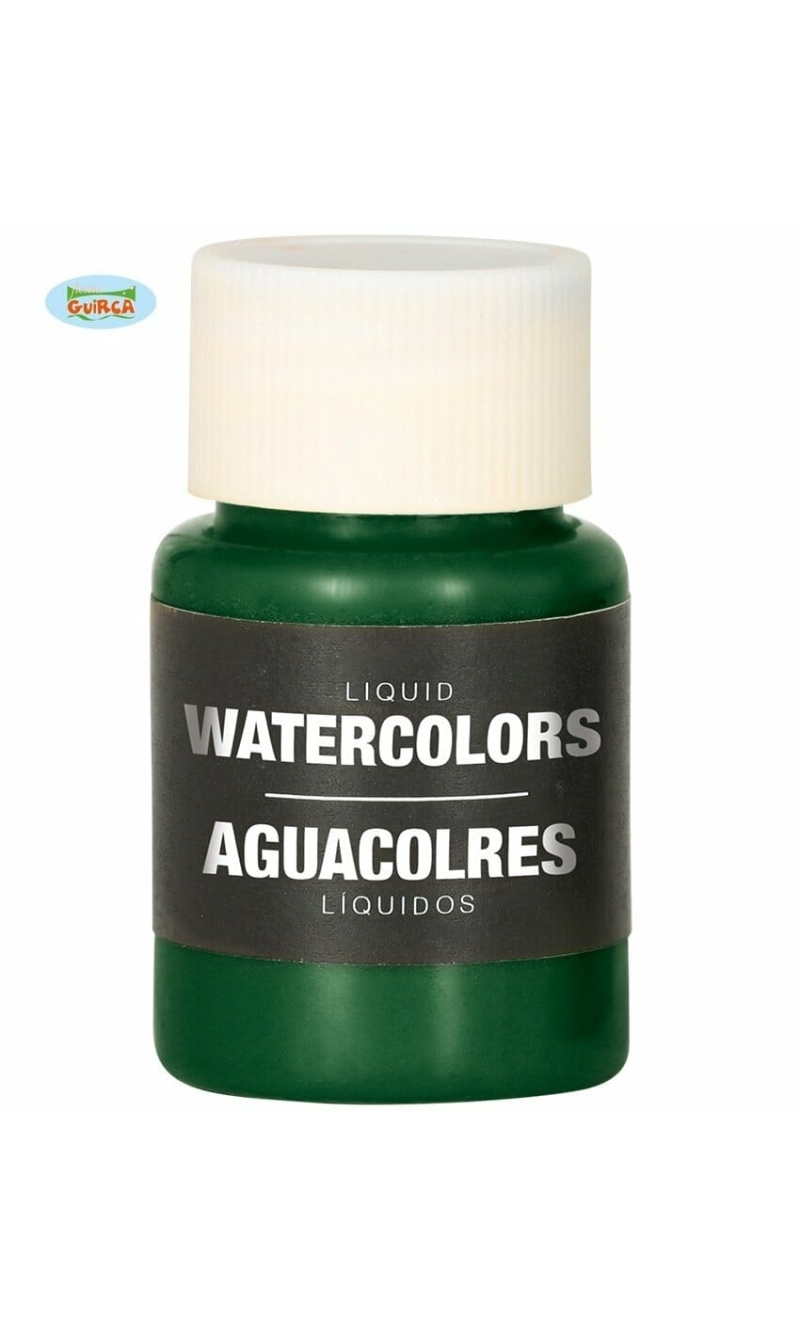 Water Based Make Up Bottle Dark Green - 20ml