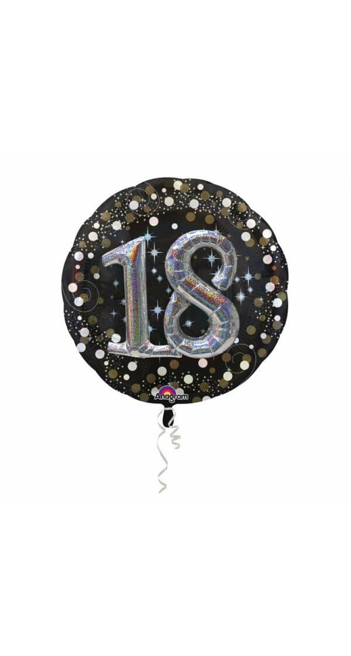 Sparkling 18th Birthday 3D Multi-Balloon Foil Balloon 32" (81cm)