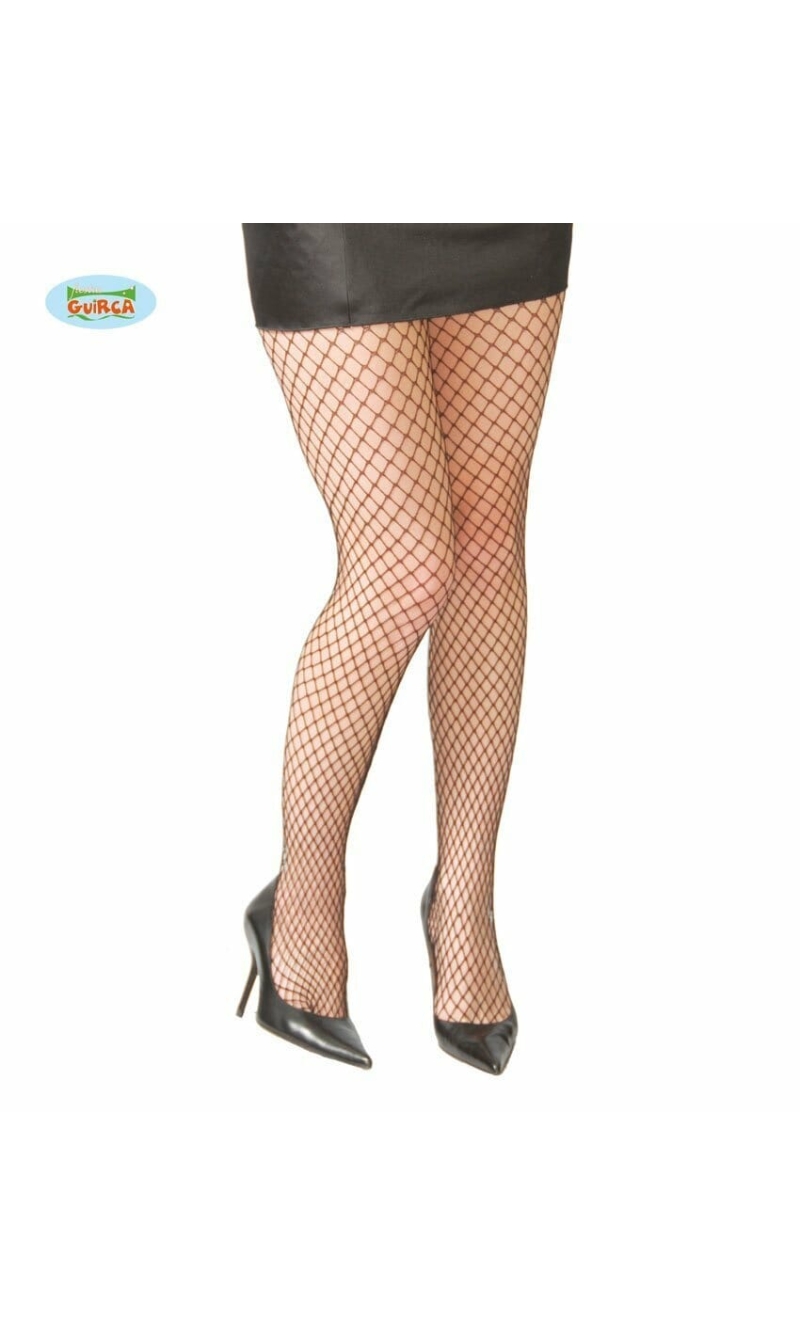 Pantyhose Black Fishnet