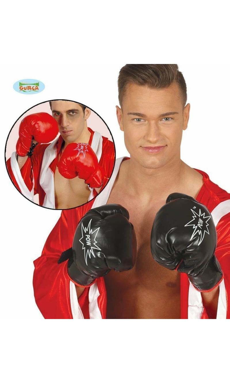 Pair of Adult Boxing Gloves - Adult One Size