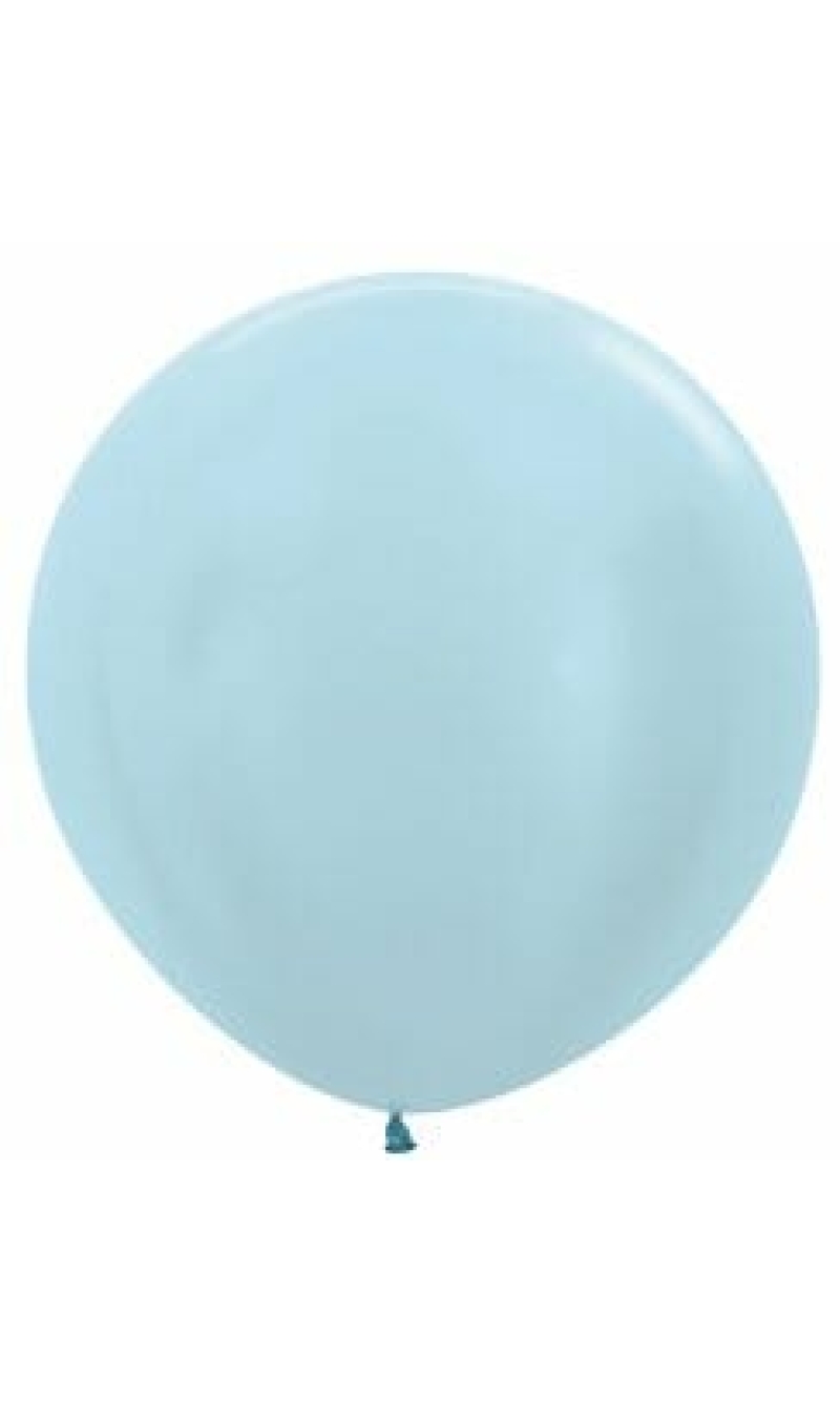Satin Pearl - Blue 36" Balloon