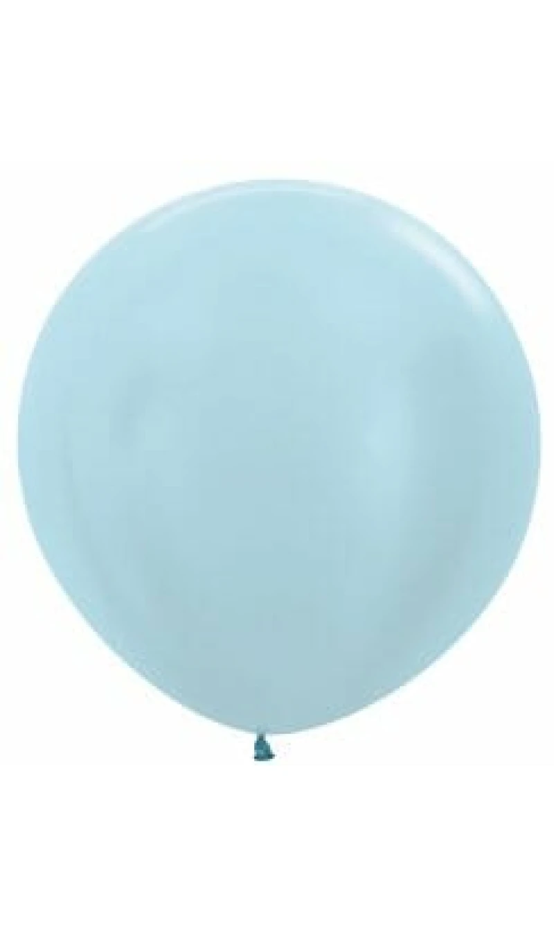 Satin Pearl - Blue 36" Balloon