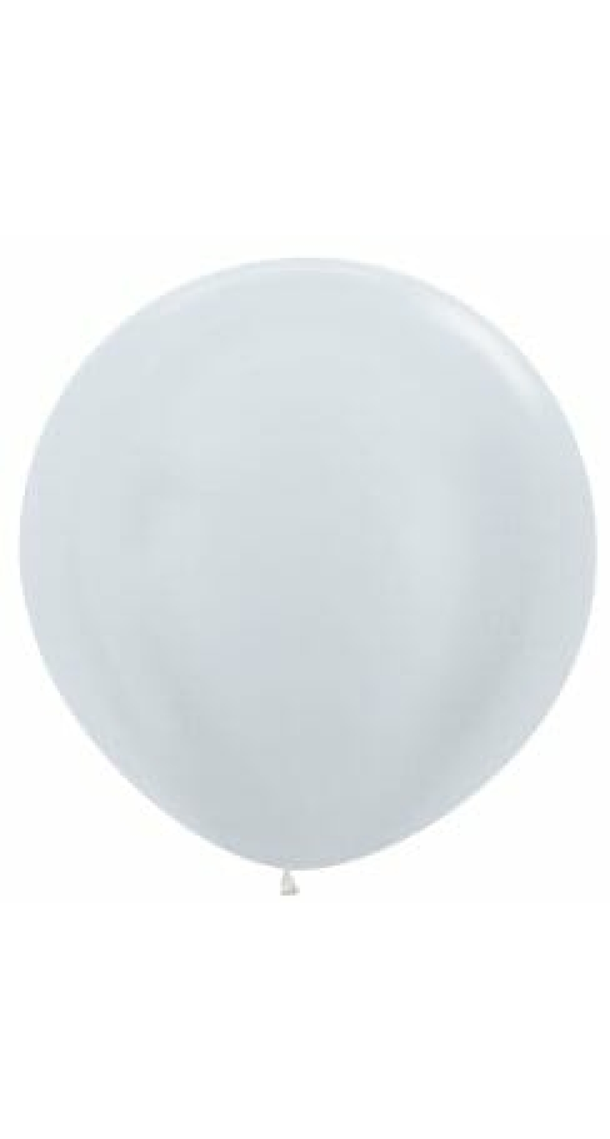 Satin Pearl - Silver 36" Balloon
