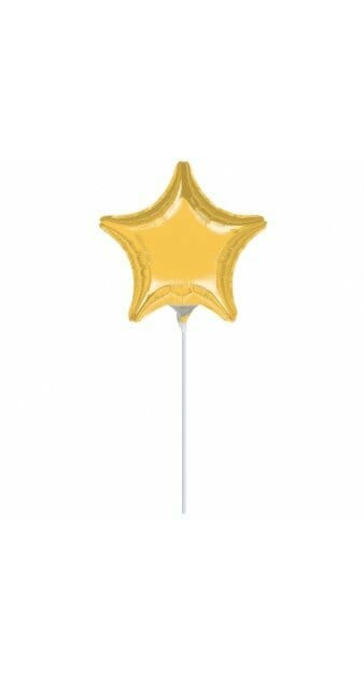 Metallic Gold Star Foil Balloons 9" (23cm)
