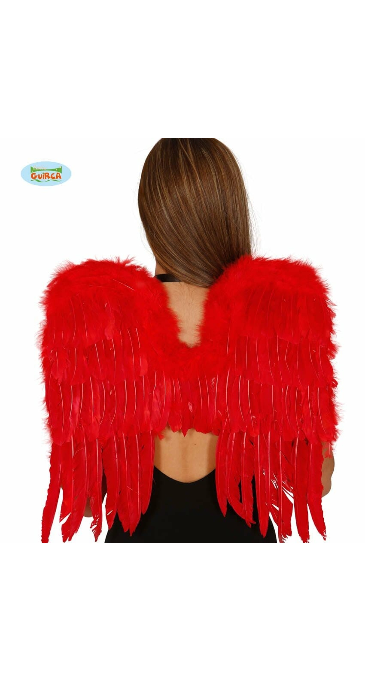 Red Feather Wings - 60cm x 45cm