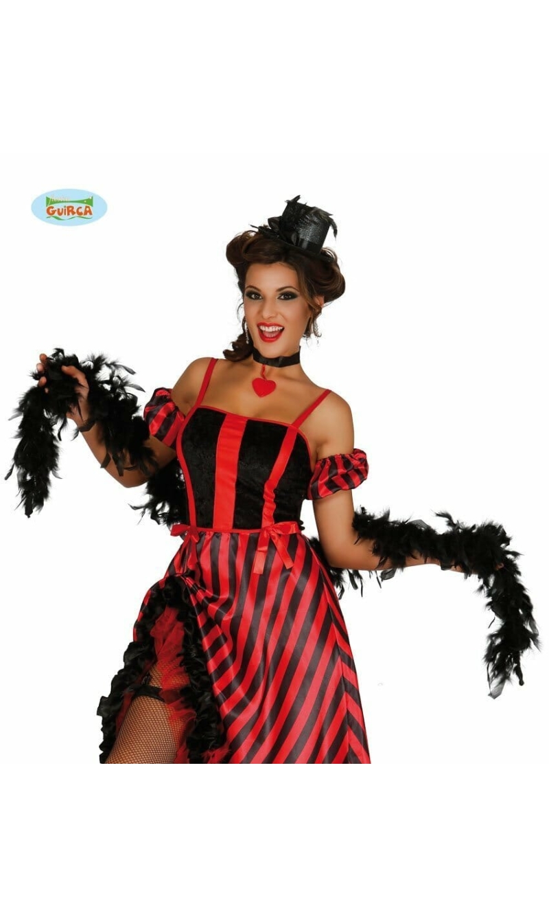 Boa With Black Feather (40 Grams) - 1.80m