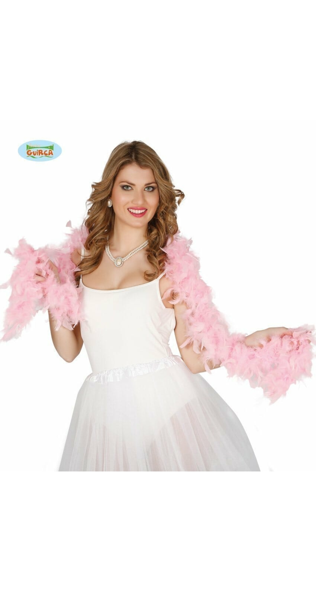 Boa With Pink Feather (40 Grams) - 1.80m
