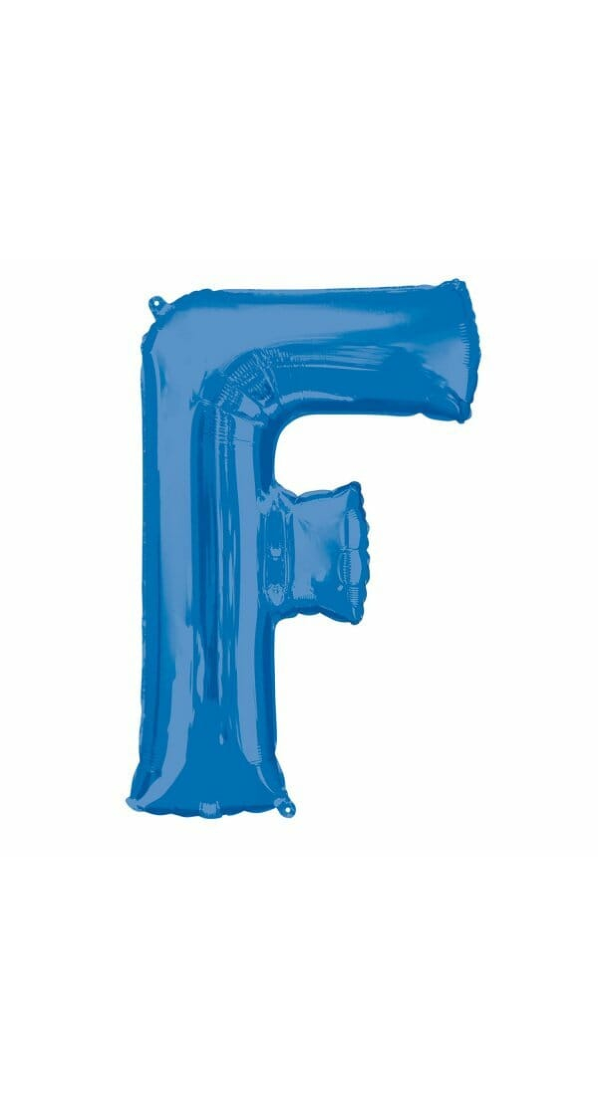 Blue Letter " F " Foil Balloon 34''