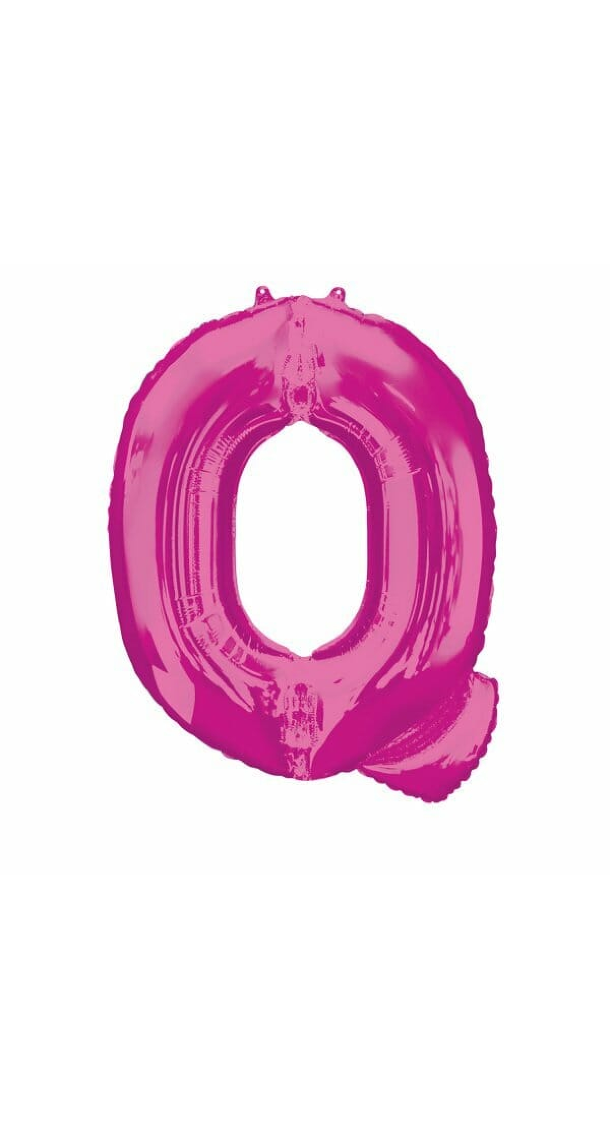 Pink Letter "Q" Foil Balloon 34''