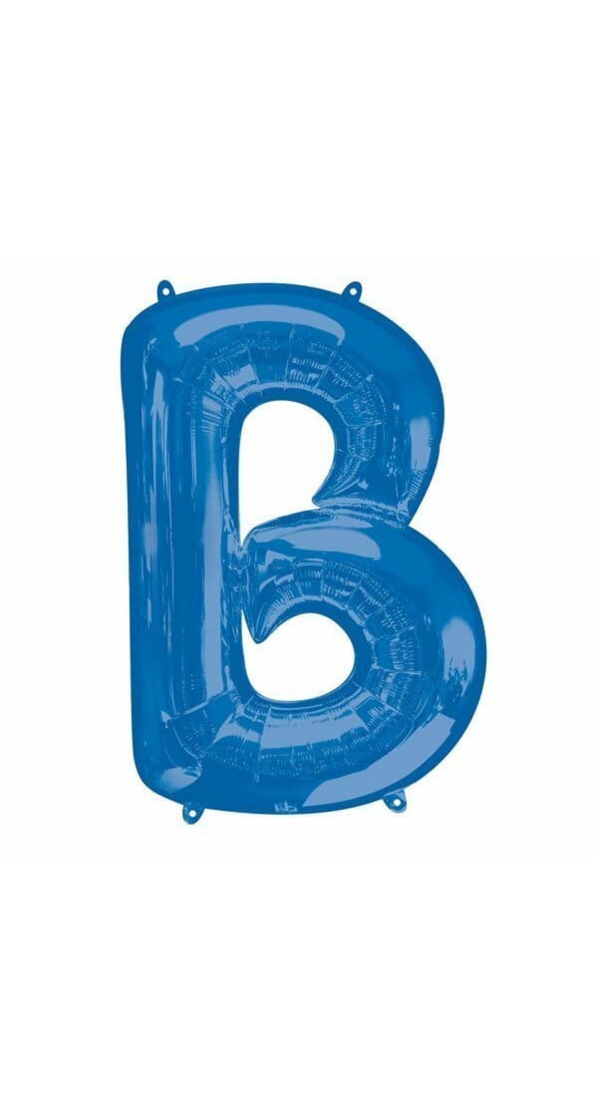 Blue Letter " B " Foil Balloon 34''