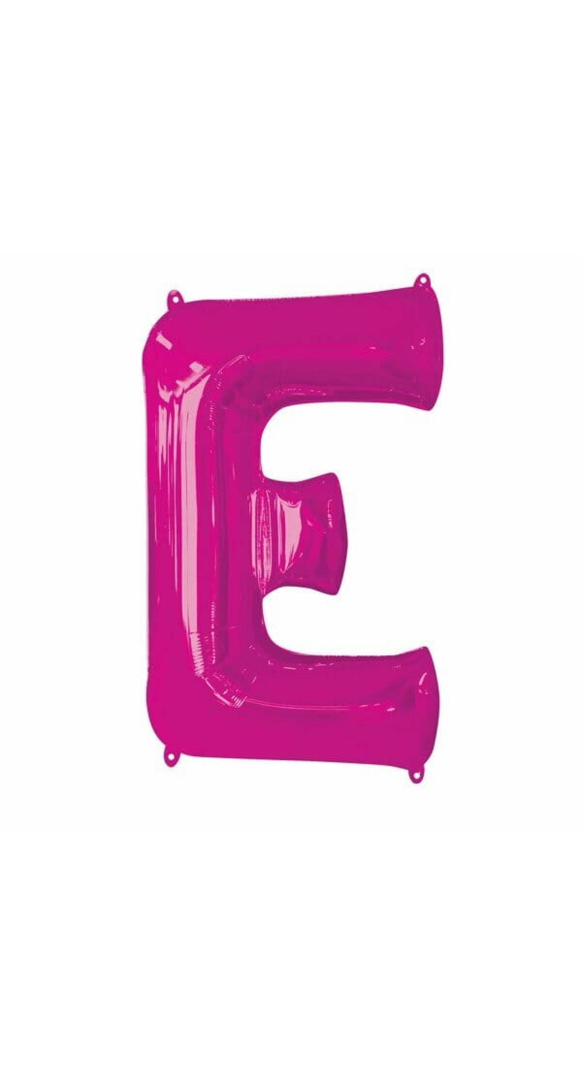 Pink Letter " E " Foil Balloon 34''
