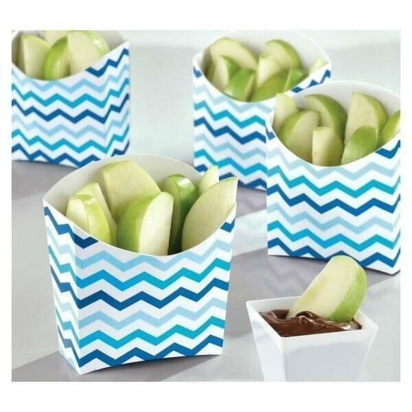 Blue Snack Containers - 24pcs