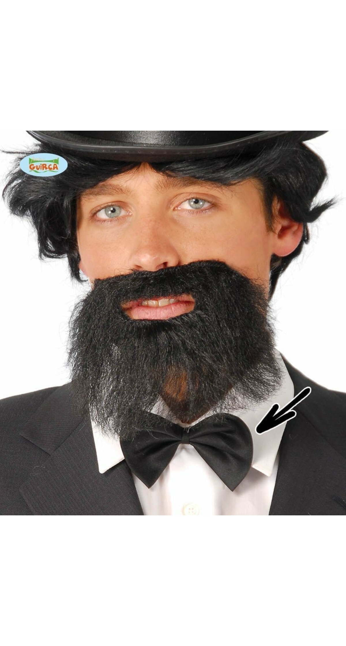Black Bow Tie 11cm
