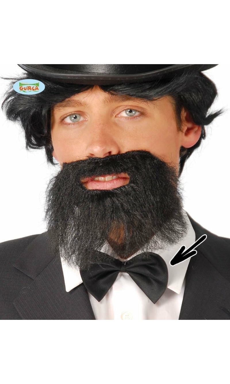 Black Bow Tie 11cm