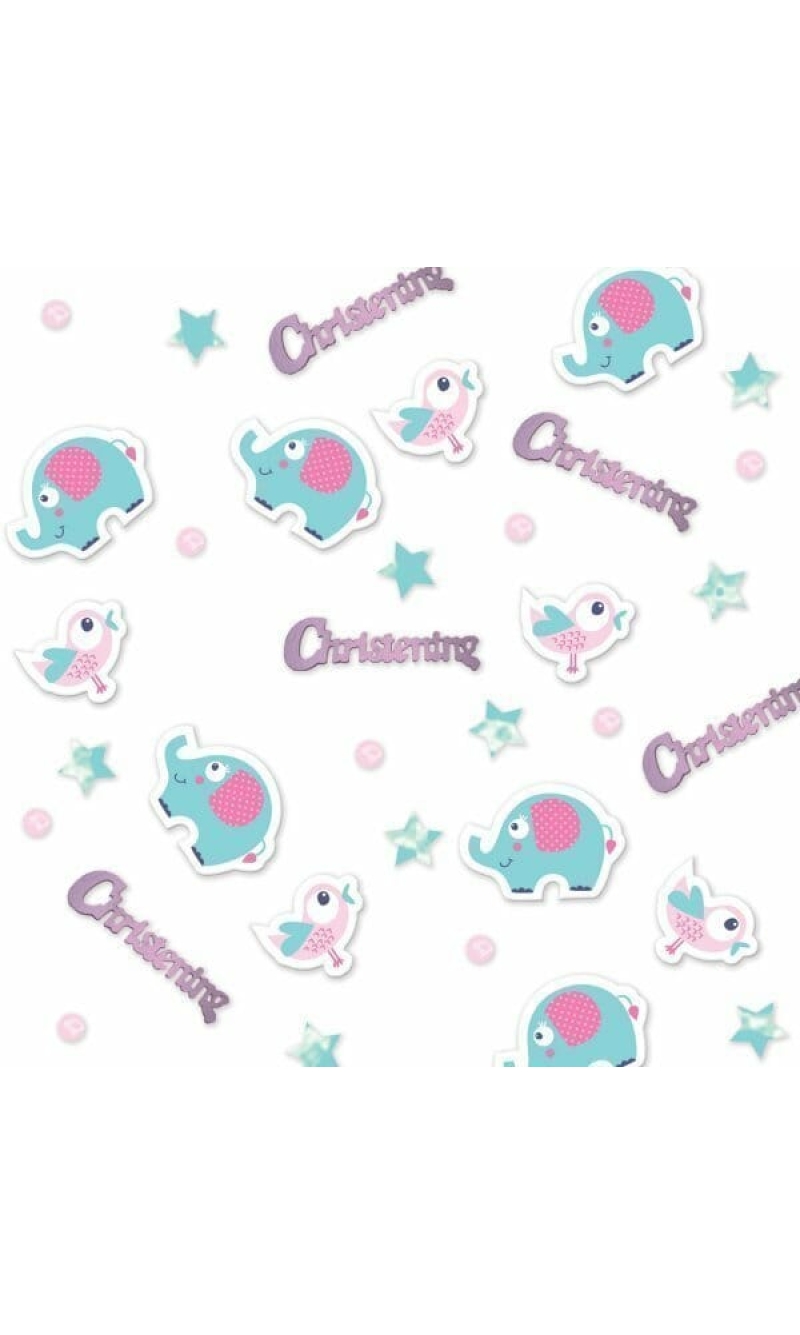 Baby Christening Day Pink Confetti 14g - 1pk