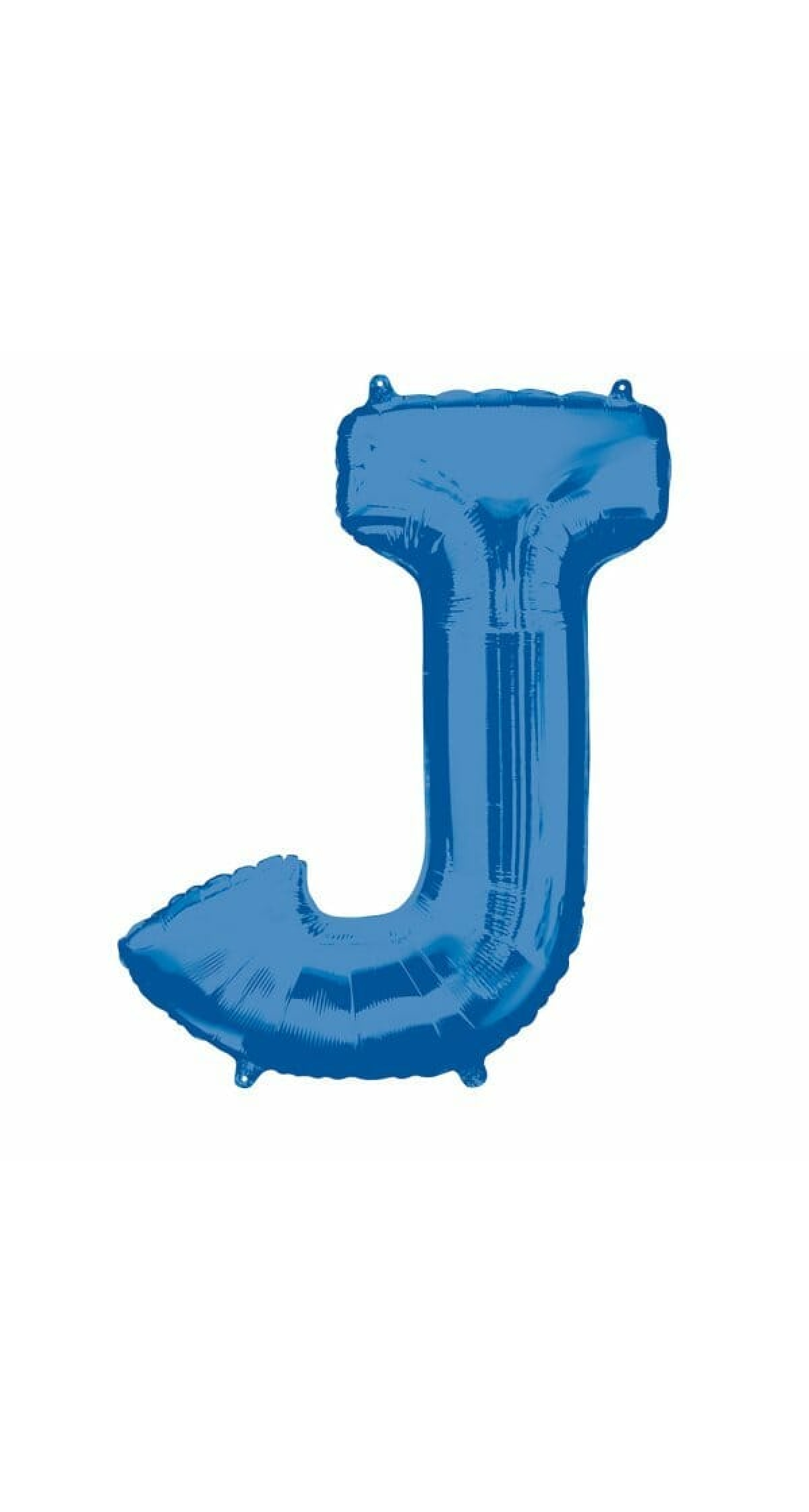 Blue Letter " J " Foil Balloon 34''