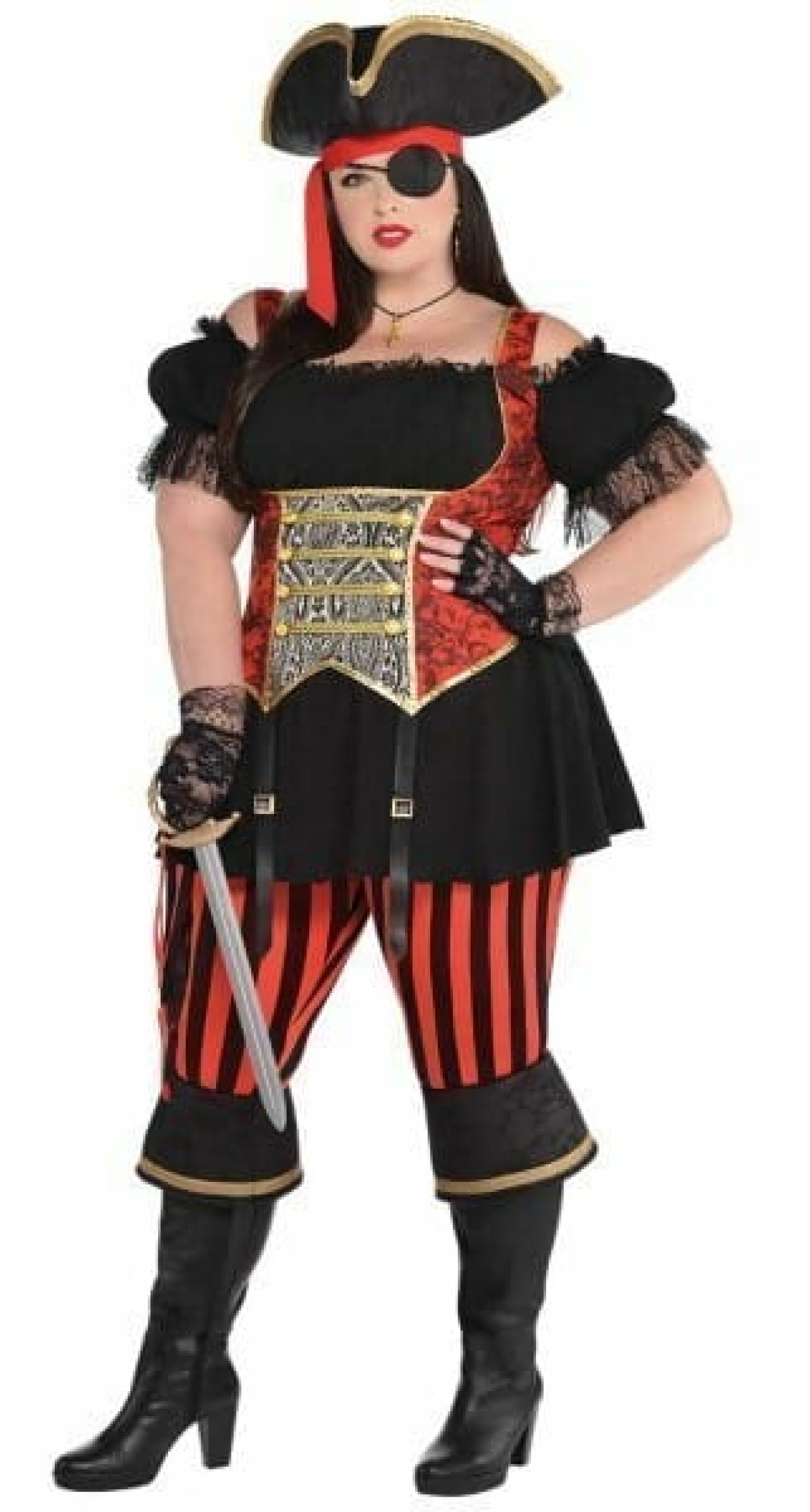 Lassie Pirate Lady - Adult Size Extra Large (Plus)