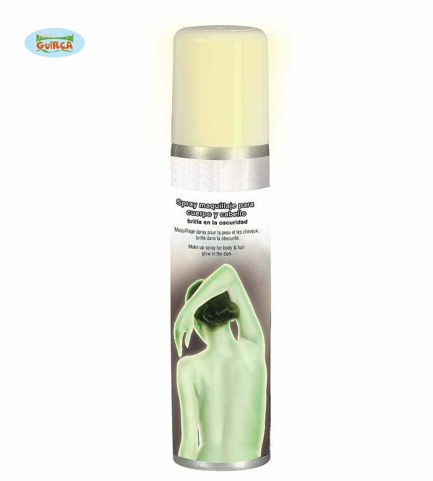 UV Hair & Body Spray Glow In The Dark 125ml