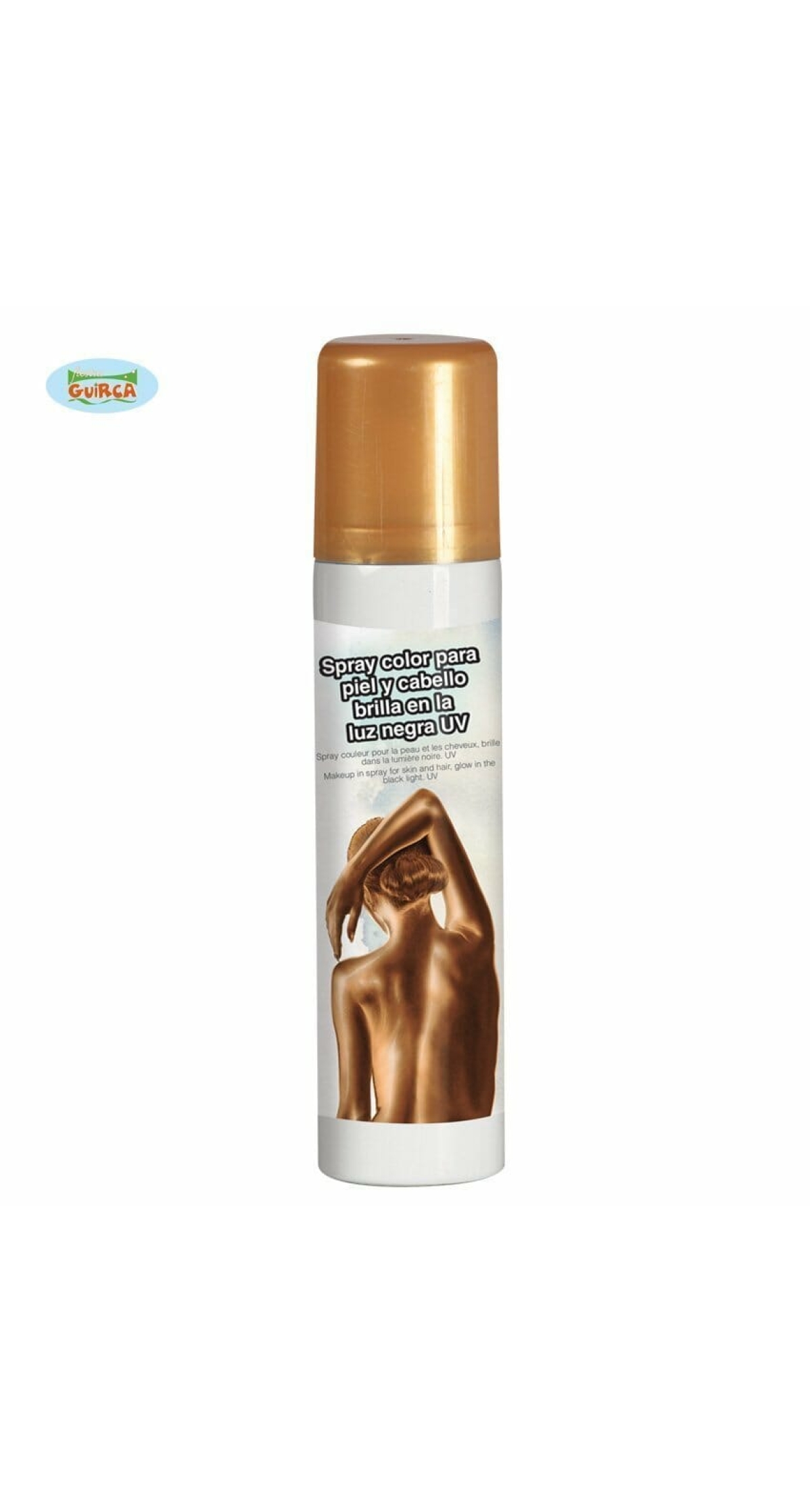 Hair, Face & Body Glitter Spray 100ml - Gold