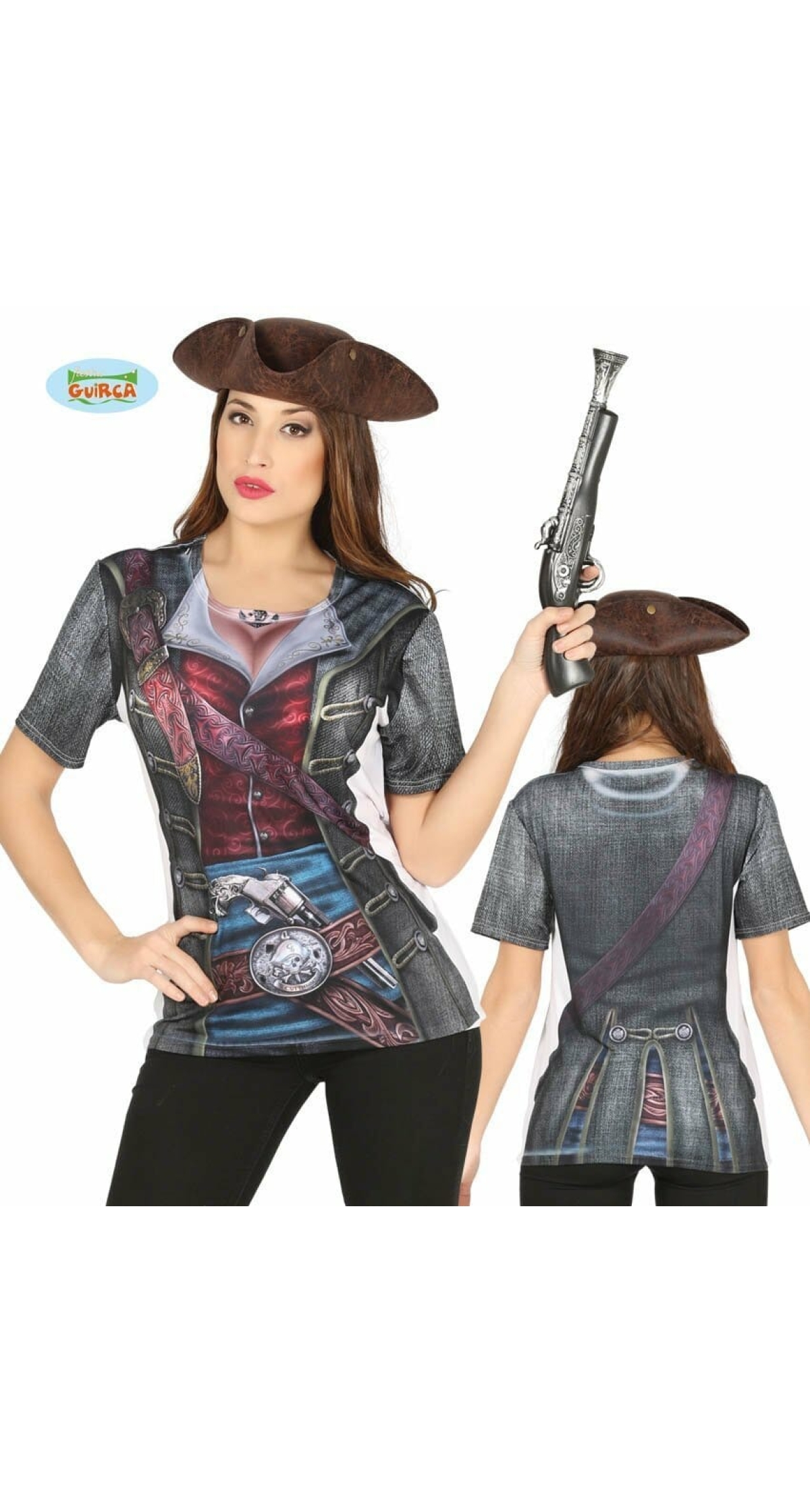 Lithographed Corsair Shirt - Adult Size Medium / Large