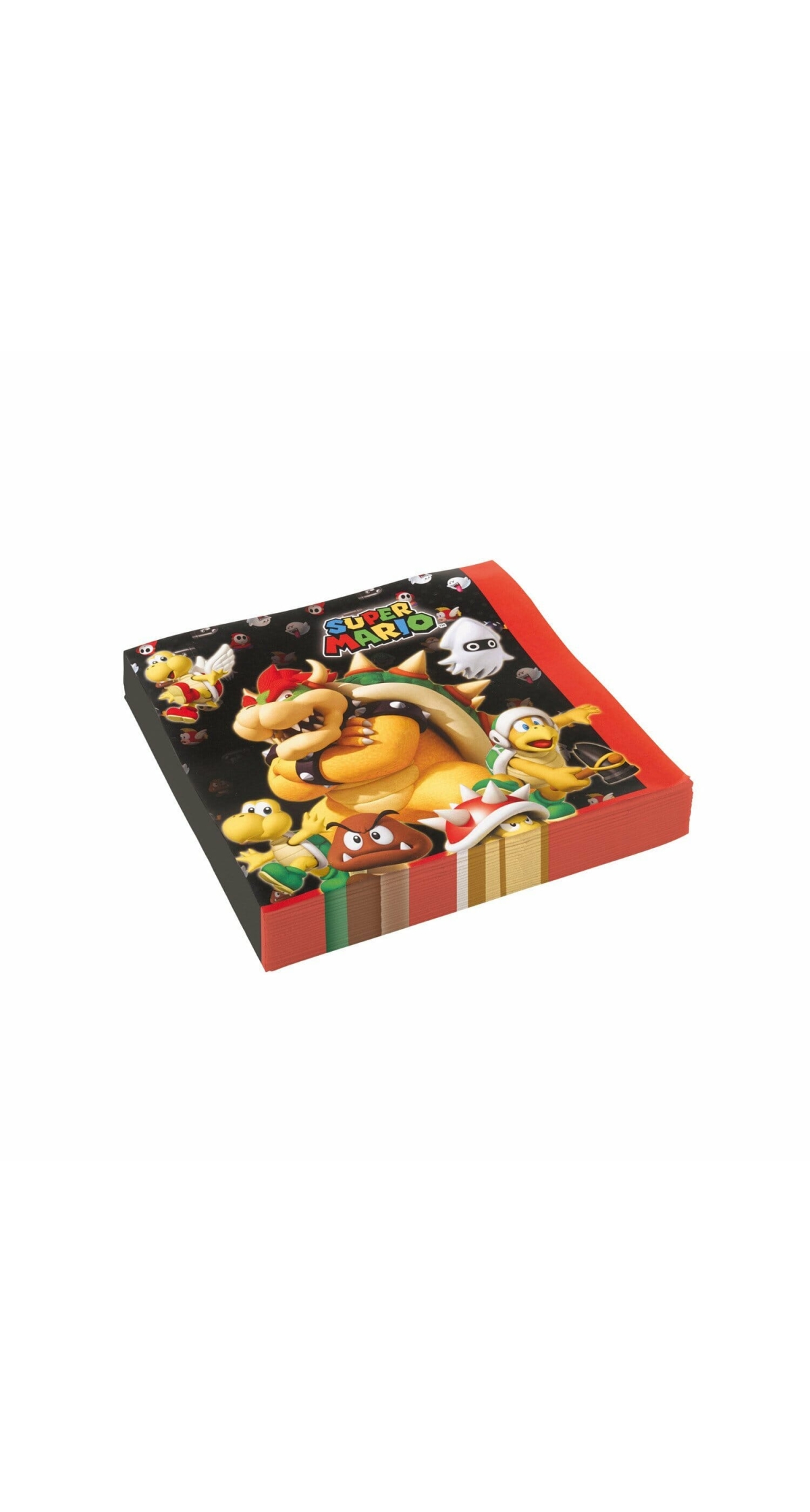 Super Mario Lunch Napkins 33cm - 20pk
