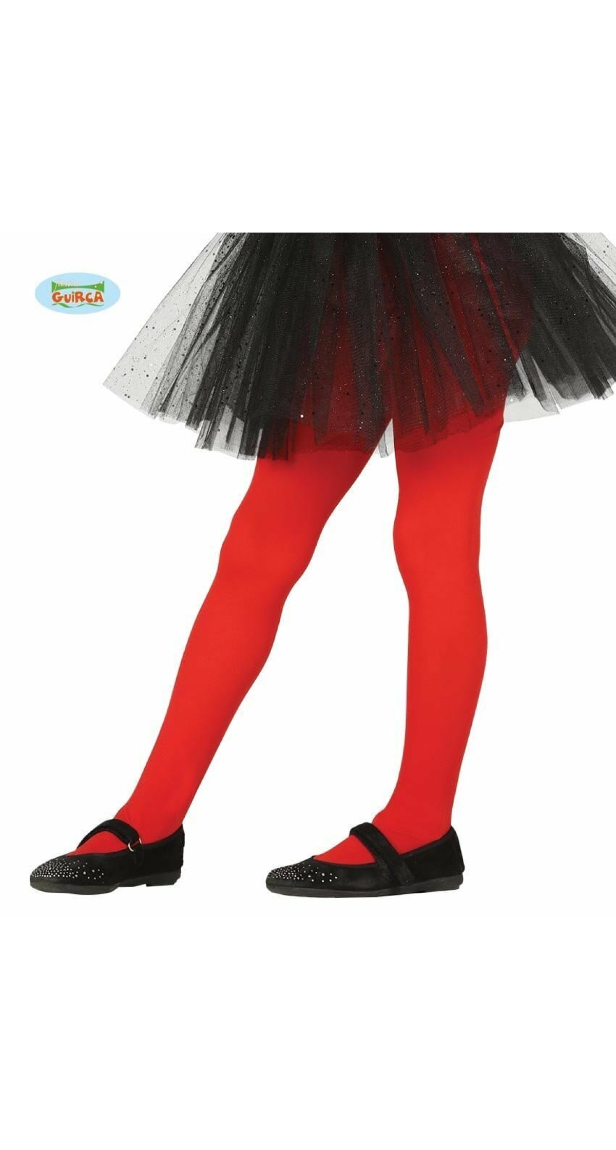 Child Red Tights - Age 5 to 9 Years