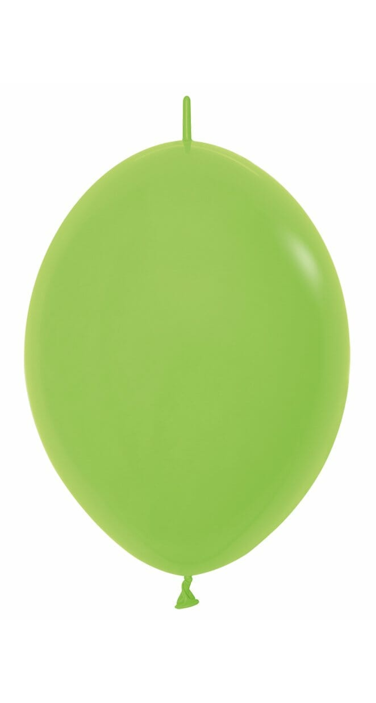 Fashion Solid - Lime Green Link-o-Loon Latex Balloon  - (12" / 30cm)