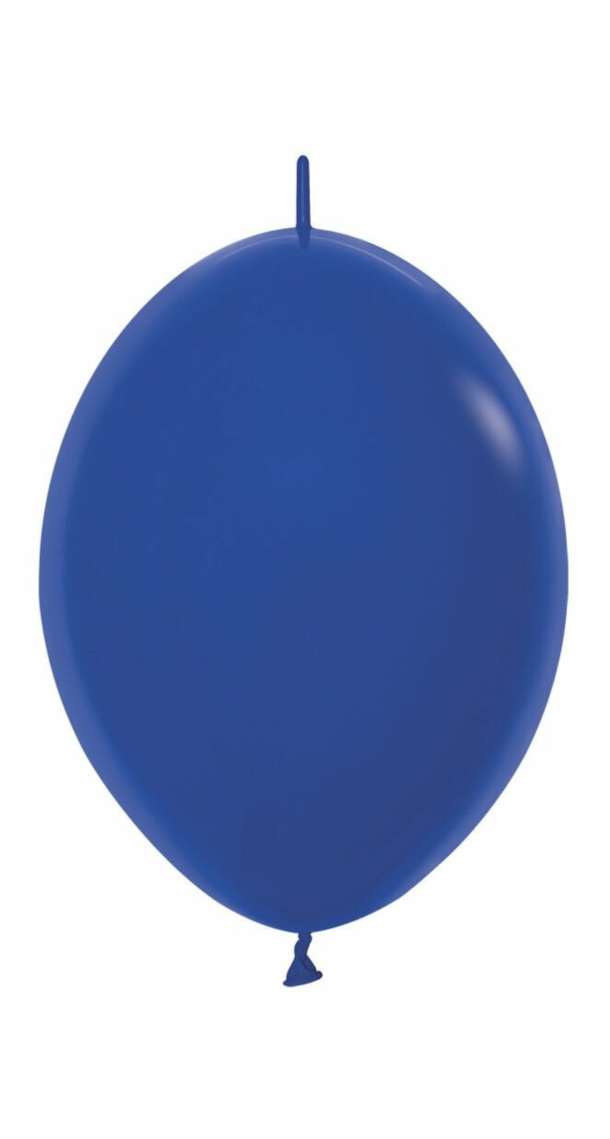 Fashion Solid - Royal Blue Link-o-Loon Latex Balloon  - (12" / 30cm)