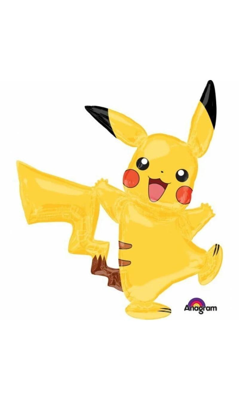 Pikachu AirWalker Foil Balloon - 132cm x 139cm
