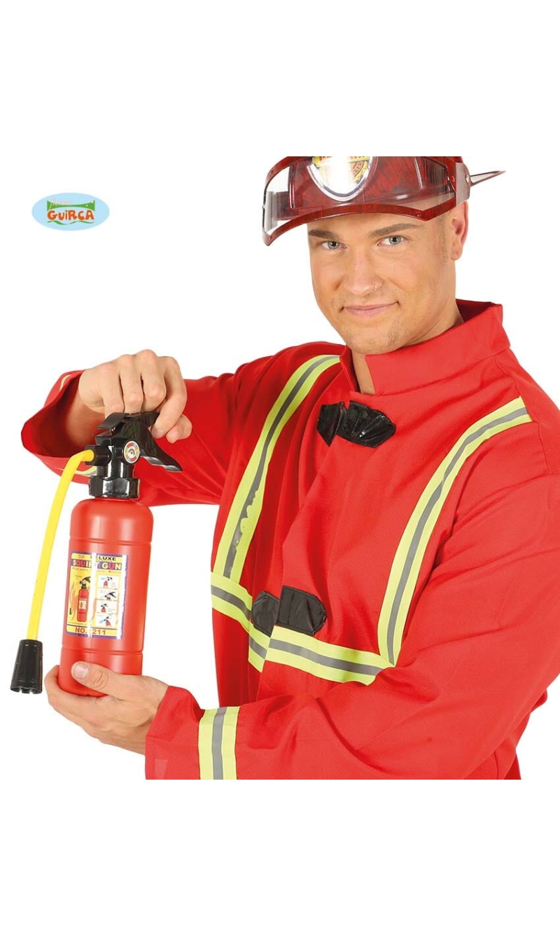 Fireman's Extinguisher Prop Plastic 30cm