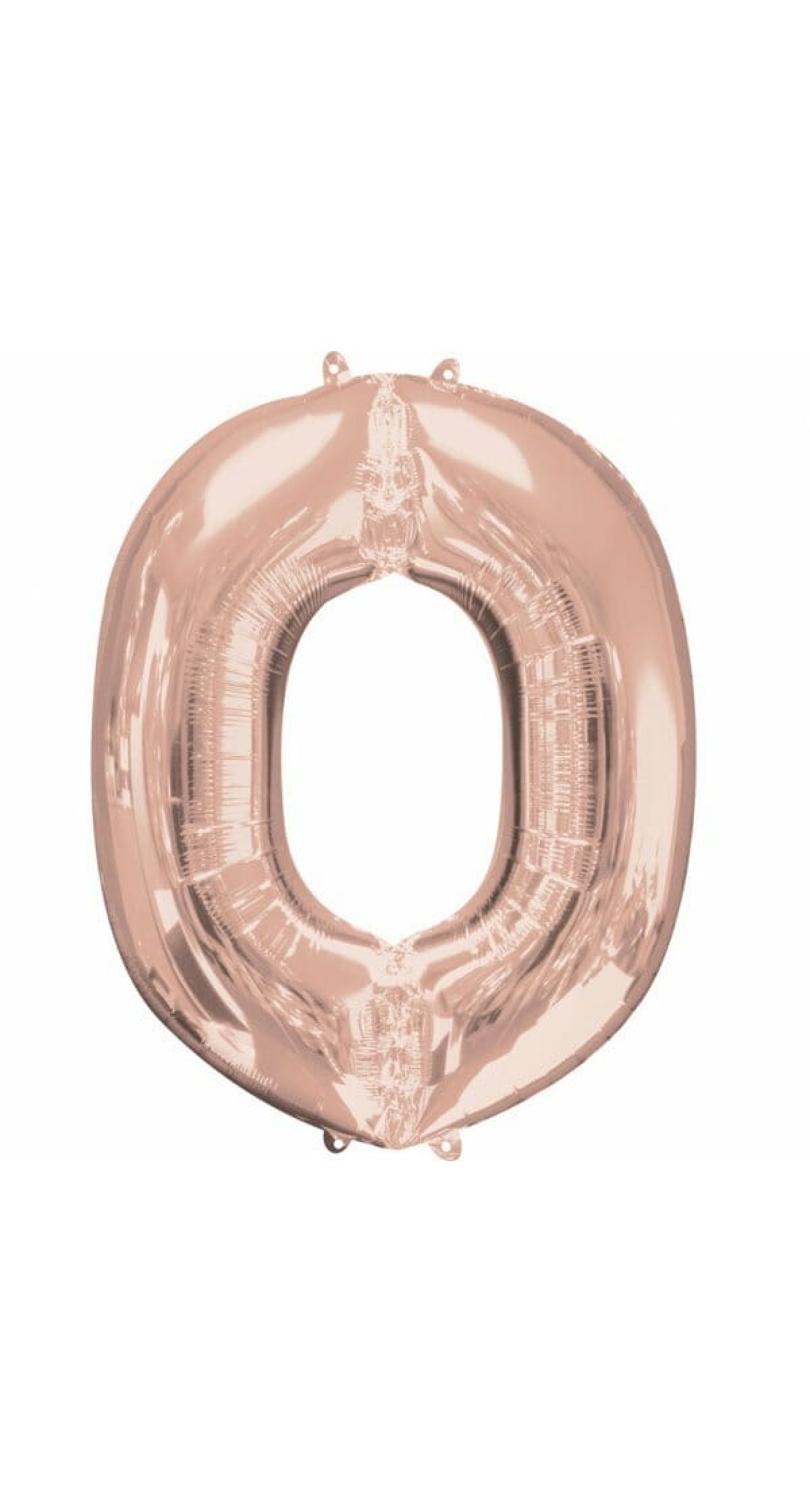 Rose Gold Letter " O " Foil Balloon 34''