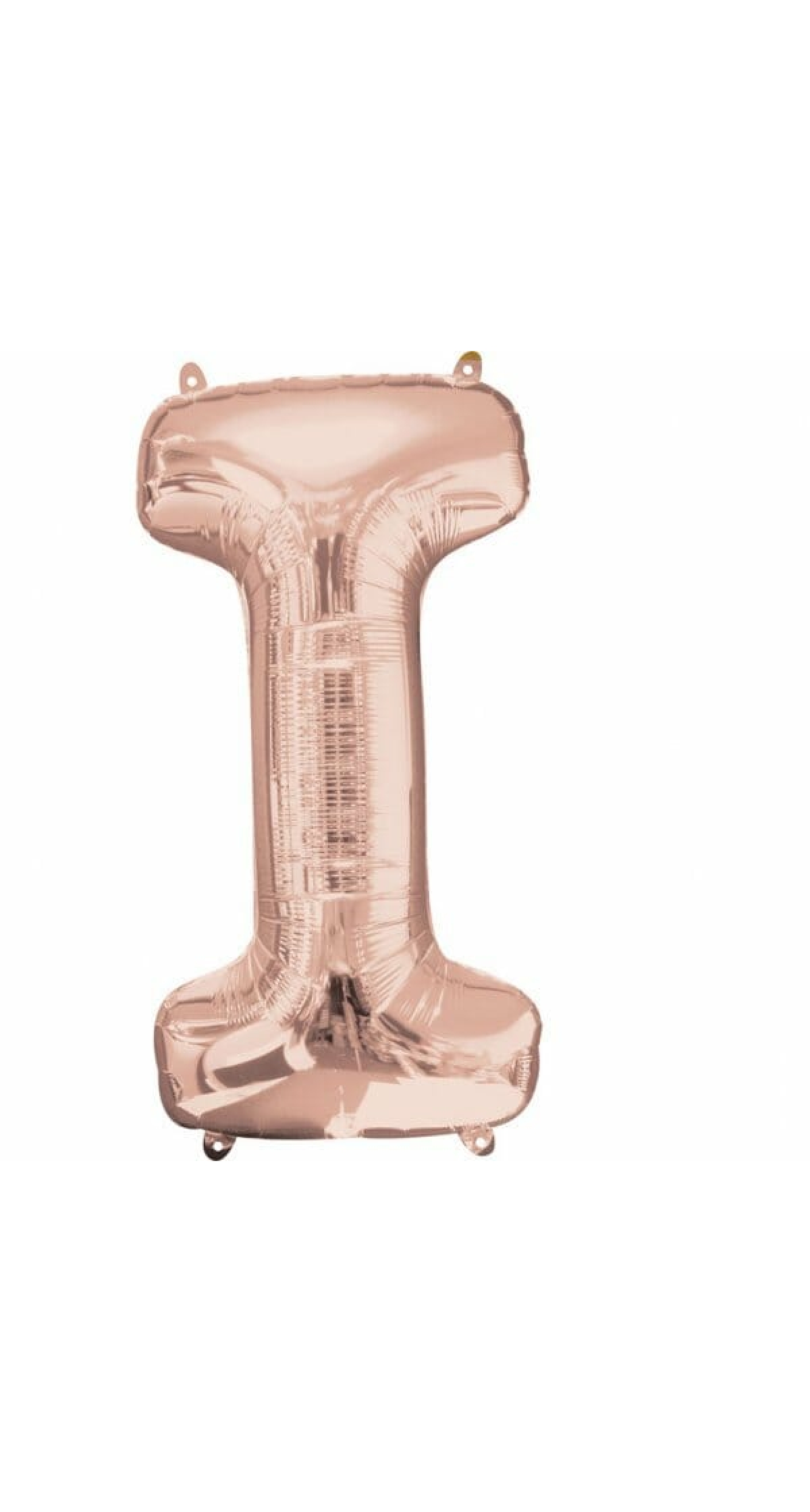 Rose Gold Letter " I " Foil Balloon 34''