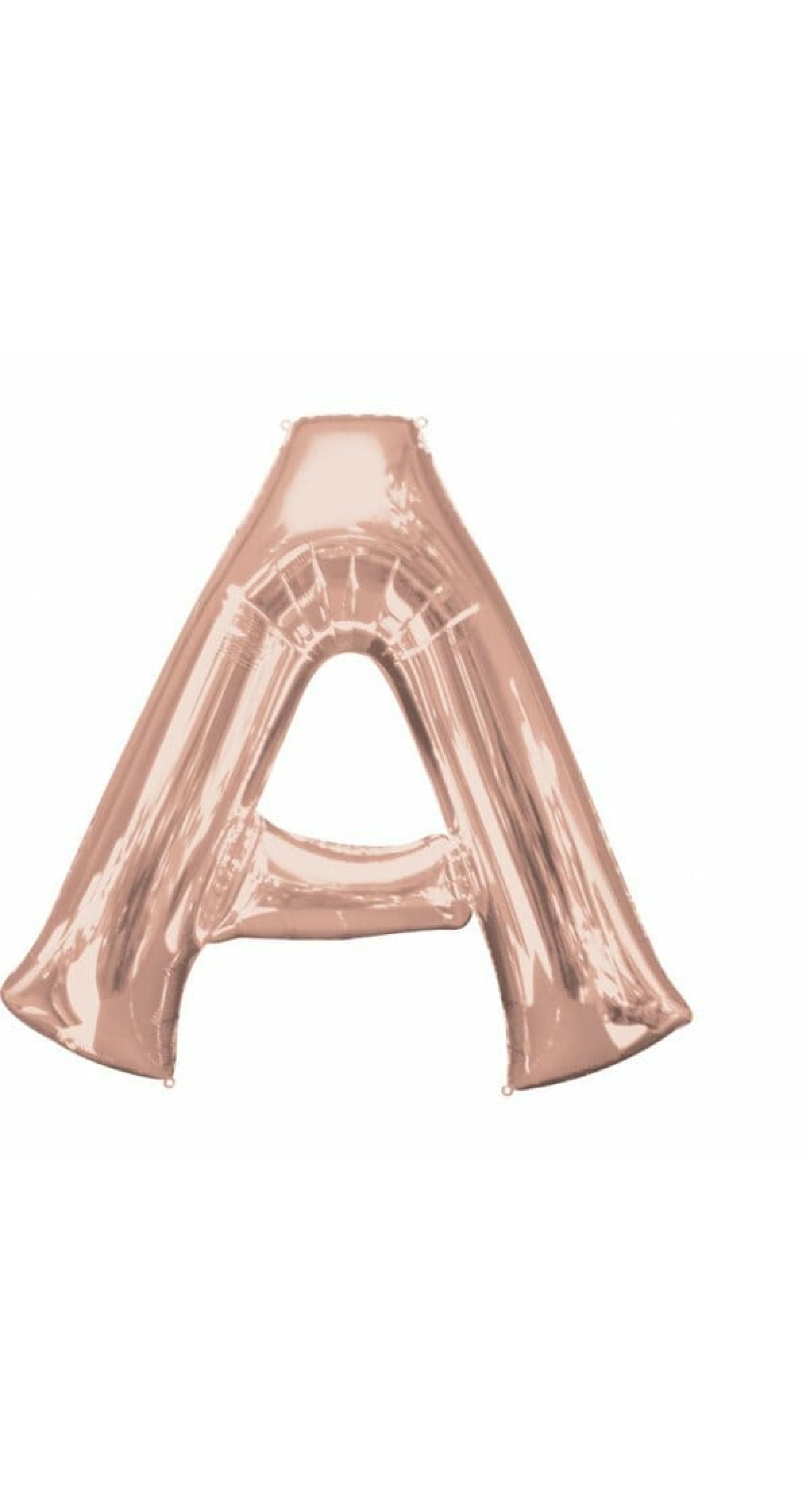 Rose Gold Letter "A" Foil Balloon 34''