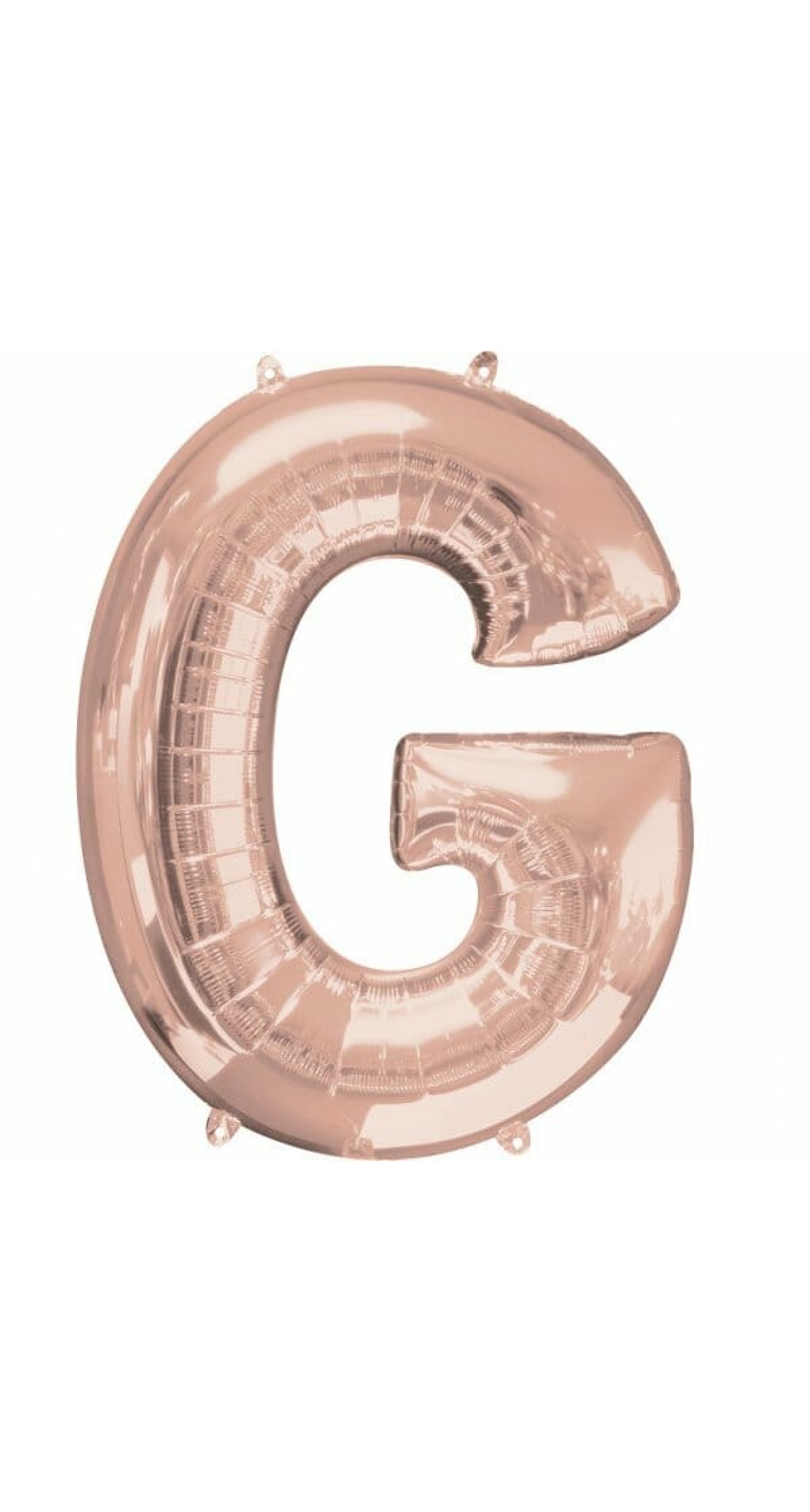 Rose Gold Letter " G " Foil Balloon 34''