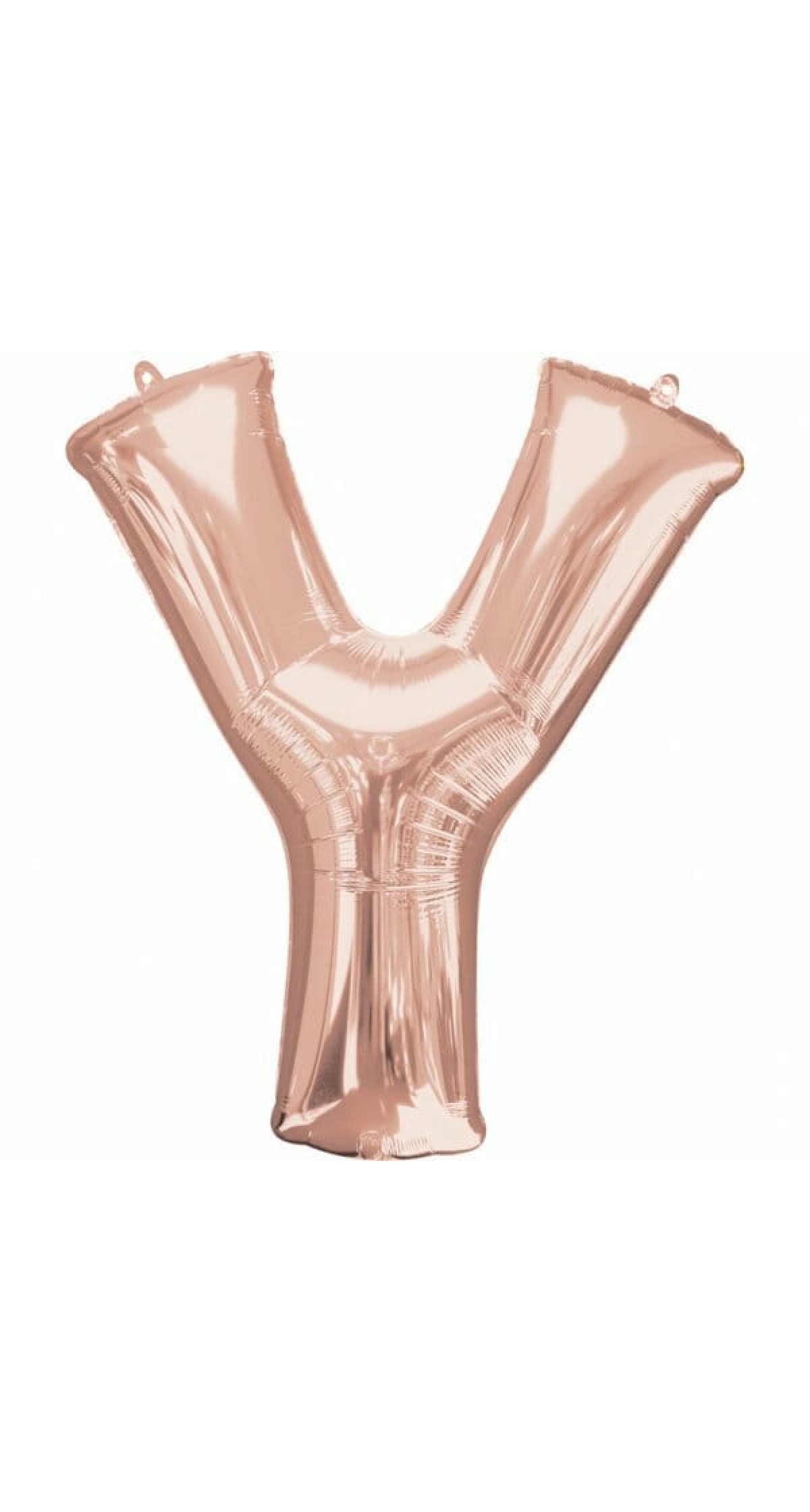 Rose Gold Letter " Y " Foil Balloon 34''
