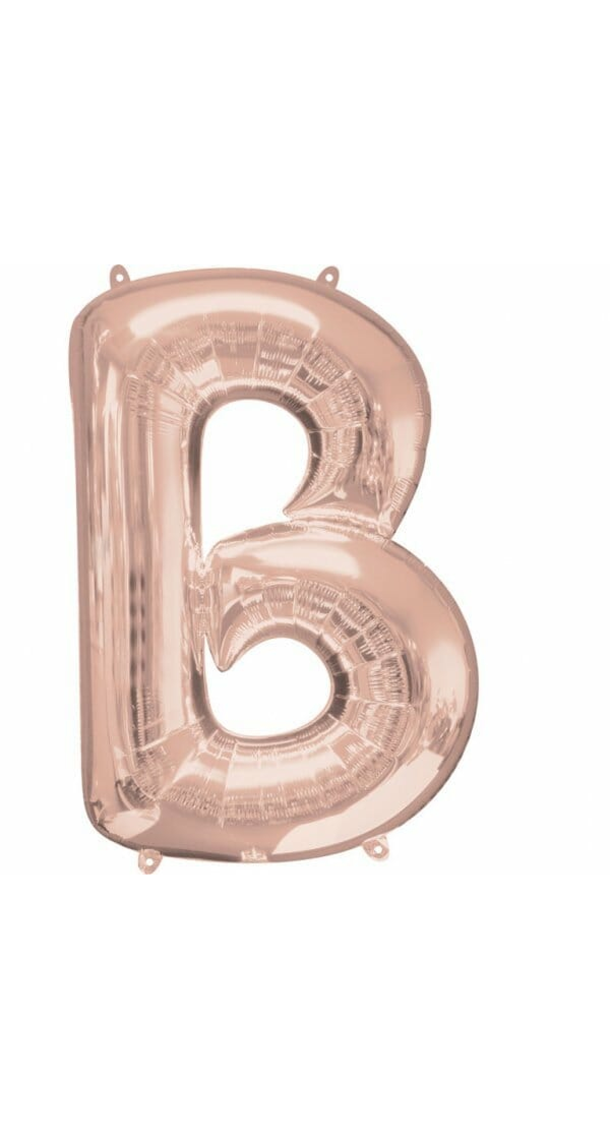 Rose Gold Letter " B " Foil Balloon 34''