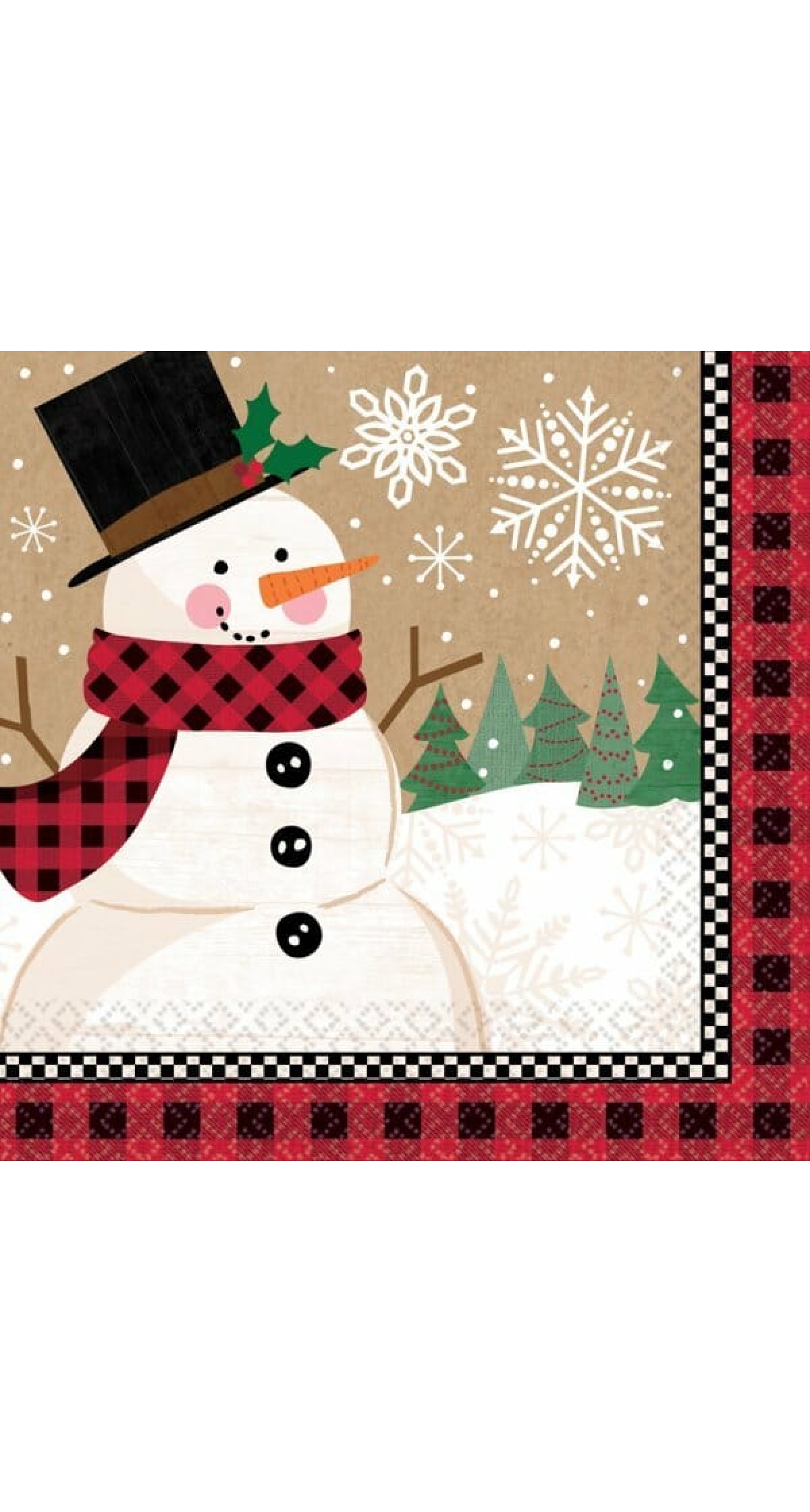 Winter Wonderland Napkins 25cm x 25cm - 16pk