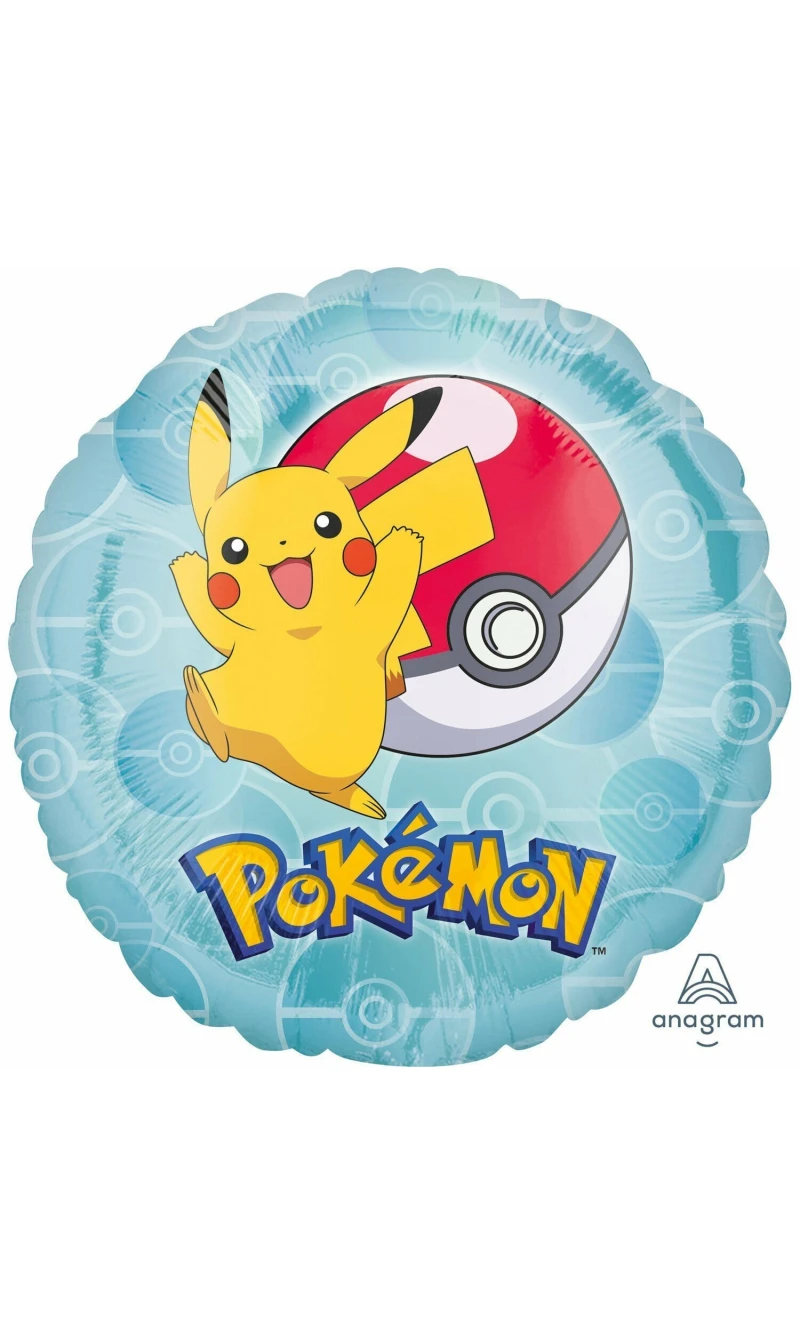 Pokemon Standard Foil Balloon - 17''
