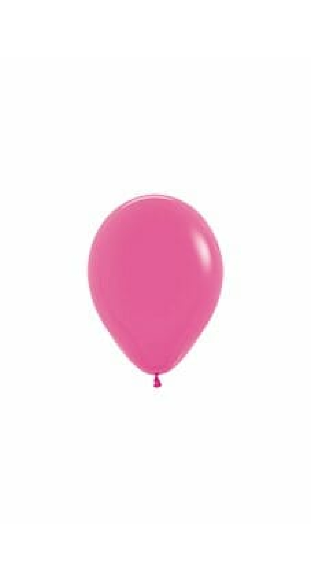 Fashion Solid - Fuchsia Latex Balloon - (5" / 12cm)